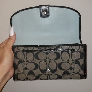 Coach Wallet Full Size Cs and Tiffany Blue